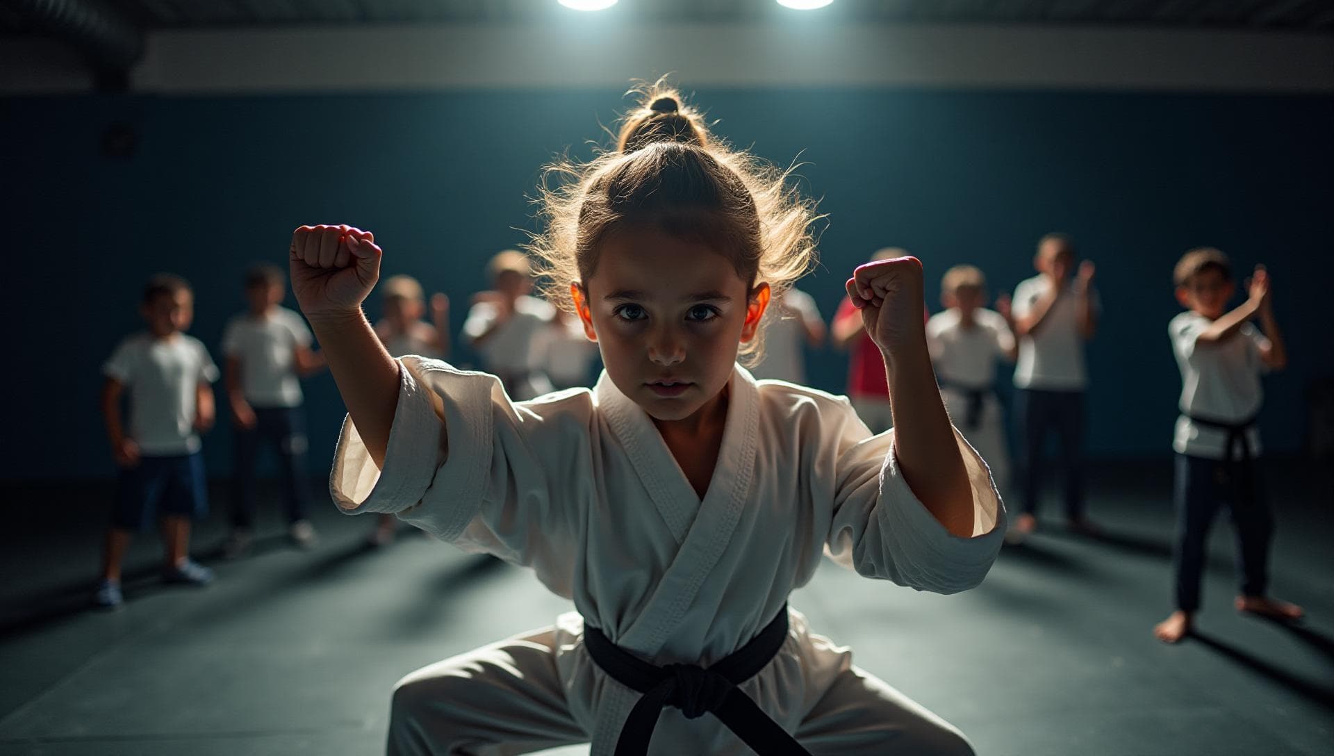 Karate Kids training 4
